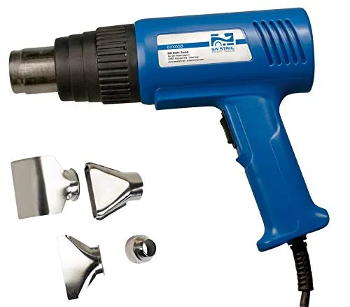 SW-Stahl 62005SB Heißluftgebläse 2000W - Lötgeräte mit einer Heizleistung von bis zu 2 kW, ideal für professionelle Anwendungen. Maximale Temperatur von 550°C für effizientes Arbeiten.