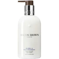 Molton-Brown Bluebell & Wild Strawberry Körperlotion 300 ml - Ganzkörperpflege mit bezauberndem Duft von Heidelbeeren und wilden Erdbeeren, ideal für tägliche Anwendung und optimale Feuchtigkeitsversorgung.