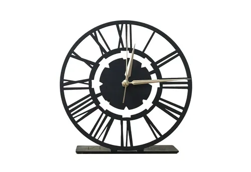 Wanduhr Dekouhr 100% METALL Schwarz - Stilvolle Wanduhr aus 100% Metall, 2 mm dick. Ideal für jedes Zuhause, setzt moderne Akzente und ist ein echter Blickfang in jedem Raum.