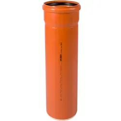 Ostendorf Kg KG Rohr SN 4 Coex 222000 DN/OD 160 x 4,0 mm, 500 mm, mit Muffe