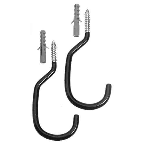 Point Fahrradhalter Fahrrad-Deckenhaken - gummiert - inkl. Befestigungsmaterial, silber, 13600901