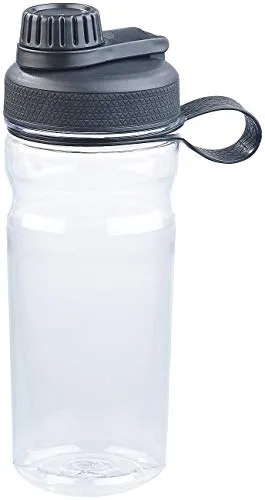 Produktbild Speeron Getränkeflasche: BPA-freie Sport-Trinkflasche, 700 ml, auslaufsicher, transparent (Campingflasche, Fahrrad-Trinkflasche für Halter, Getränkehalter)
