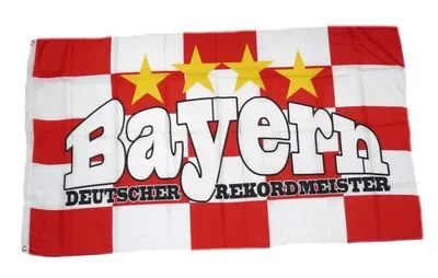 Fahne/Flagge Bayern Rekordmeister Fan NEU 90 x 150 cm