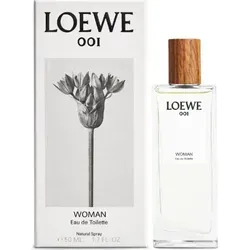 Loewe 001 Woman Eau De Toilette 75 ml - Damenduft mit blumigen und holzigen Noten, ideal für die moderne Frau, die Eleganz und Stil ausstrahlen möchte.