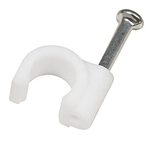 McPower - Kabelschellen | 100er-Pack, weiß, 6 mm