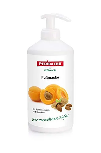Pedibaehr Fußmaske mit Aprikosenkernund Mandelöl 500 ml