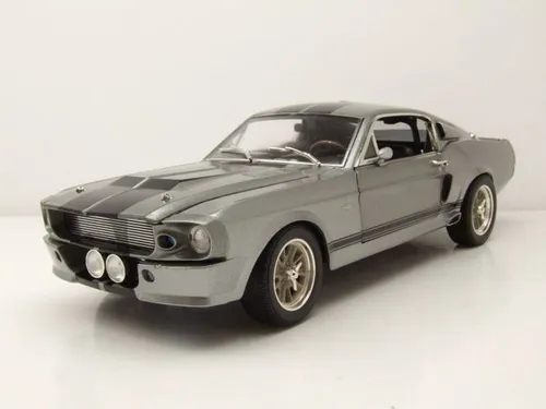 1:18 Greenlight Ford Mustang Shelby GT500 Eleanor - Filmklassiker - Sonstige Verkehrsmodelle, detailgetreues Sammlermodell des legendären Mustangs aus 'Gone in 60 Seconds', perfekt für Filmfans und Modellbauer.