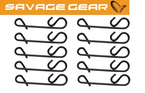 Savage Gear Braid 'Knotless' Connector DB - 10 Knotenlos Verbinder , Größe:M
