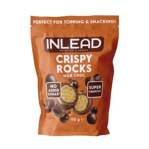 Inlead Crispy Rocks 150g White Choc