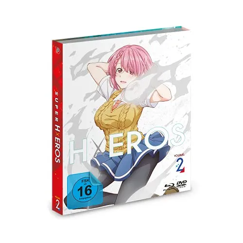 AV Visionen Blu-ray Super HxEros - Unzensierte Action-Comedy über das HxEROS Team, das mit Humor und Superhelden-Power gegen Zensuralien kämpft und dabei die H-Energie auflädt!