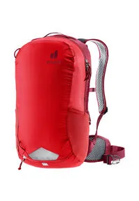deuter Race 16 Fahrradrucksack - Leichter Fahrradrucksack mit stufenlos justierbarem Brustgurt und ergonomischen Hüftflossen für optimalen Sitz. Ideal für Radfahrer, die auf Komfort und Sicherheit Wert legen.