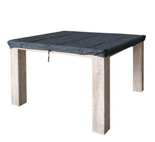 Quick Star Gartenmöbel-Schutzhülle für Tische bis 90x90cm - Wetterfeste Tischplattenhülle mit Kordelzug und versiegelten Nähten, schützt Ihre Tischplatte optimal vor Witterungseinflüssen.