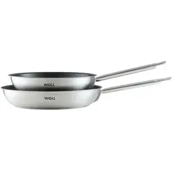 Woll Pfannenset Steel 2-teilig – Edelstahl Bratpfannen