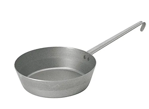 Riess Eisenpfanne Tirol Ø20cm – Hoch erhitzbar und langlebig - Pfannen – Kaltgeschmiedete Eisenpfanne mit langem Stiel, ideal für schnelles Anbraten und energiesparendes Kochen, geeignet für alle Herdarten.