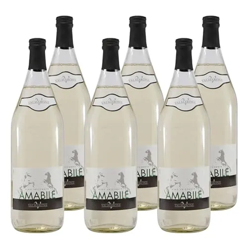 Valmarone Frizzantino Amabile Weißwein -lieblich- (6 x 1,5L)
