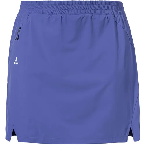 Schöffel Damen Style Blaueis Rock (Größe 3XL, blau)