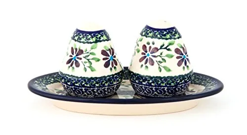 Produktbild Original Bunzlauer Keramik Salz -und Pfefferstreuer Set im premium Dekor DU121