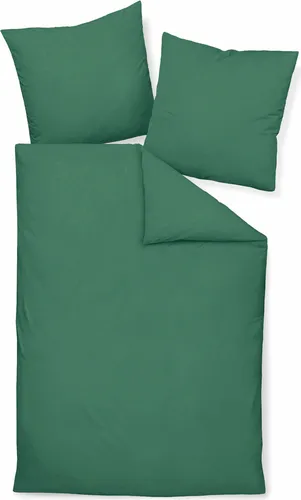 Janine Bettwäsche PIANO 0125 in grün von Original Janine