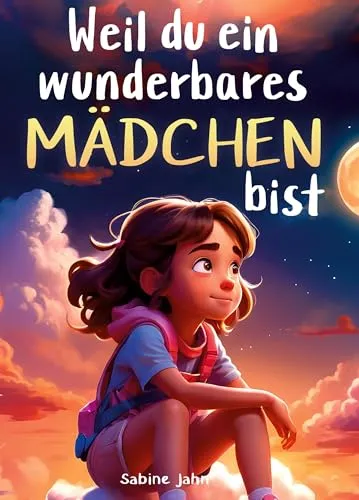 Weil du ein wunderbares Mädchen bist: Kinderbuch über Mut und Selbstvertrauen - Selbstwertgefühl für Kinder, fördert Mut und innere Stärke bei Mädchen und inspiriert zu Selbstvertrauen.