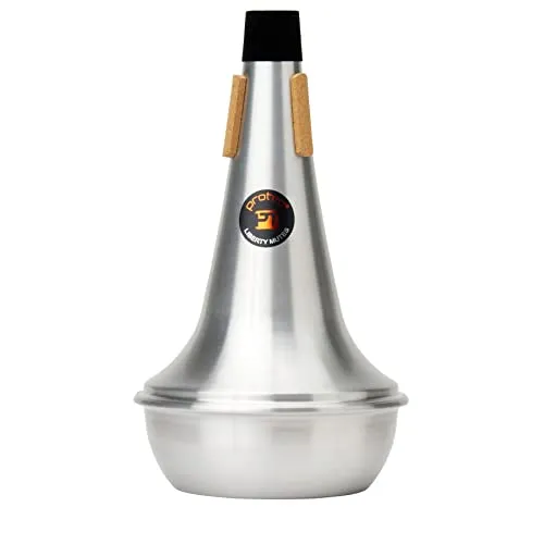 Protec Liberty ML106 Dämpfer für Tenorposaune, Aluminium, gerade/große Bohrung