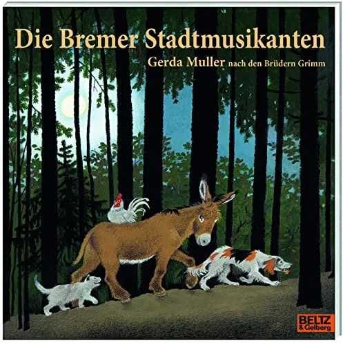 Die Bremer Stadtmusikanten: Vierfarbiges Bilderbuch (MINIMAX)