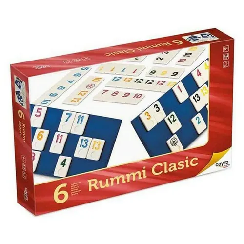 Cayro Rummi Classic Tischspiel - Klassisches Rummi-Spiel für 2 Spieler, ideal für Kinder ab 8 Jahren. Fördert strategisches Denken und ist perfekt für Familienabende.