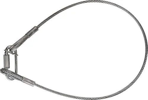 Riggatec Sicherungsseil, Safety 100 cm x 7 mm bis 50 kg