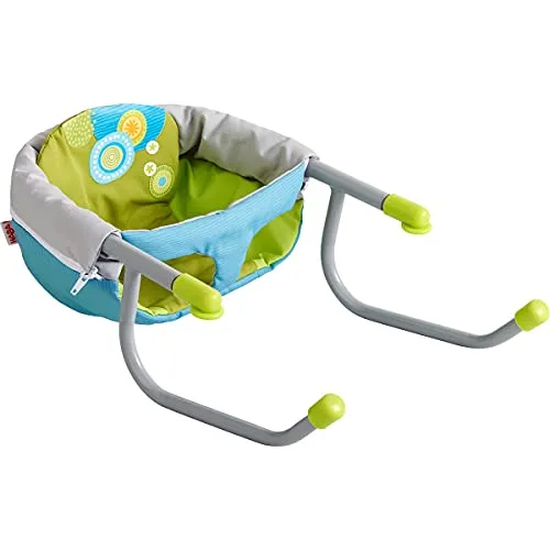 HABA 305981 Tischsitz Sommerwiese - Tischsitz für Puppen ab 1,5 Jahren in Grau, fördert kreatives Spielen und sorgt für mehr Spaß beim Essen mit Puppen.