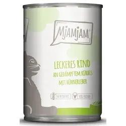 MjAMjAM leckeres Rind an gedämpften Kürbis 6x400 g von MjAMjAM