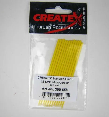 Microbrush fein 12 Stück gelb 300 658