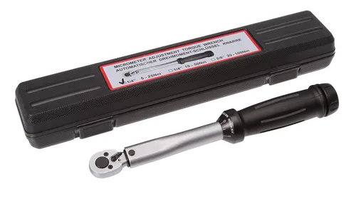 Drehmomentschlüssel 1/4 Antrieb, 5-25 NM Drehmoment Schlüssel Ratsche Knarre