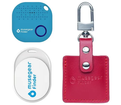musegear Bluetooth®-Sender Schlüsselfinder mit Bluetooth App aus Deutschland, Zubehör für iOS/ Android Handys