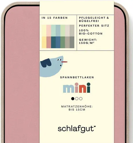 Bettlaken Lila von Schlafgut