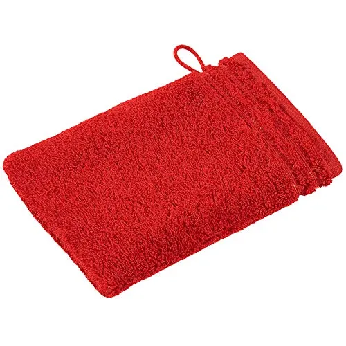 Vossen Calypso Feeling Waschhandschuh 22 x 16 cm Purpur