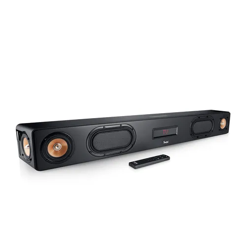 Teufel CINEBAR Ultima - 380 Watt Soundbar mit XXL-Subwoofer - Premium Soundbar mit 380 Watt Leistung und integriertem XXL-Subwoofer für beeindruckenden Bass. Unterstützt Bluetooth aptX und HDMI-ARC für einfaches Streaming und Anschluss.