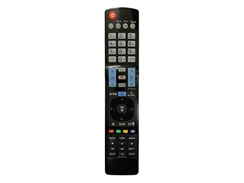 Ersatz Fernbedienung für LG AKB73615303 - Kompatibel mit Plasma TV, keine Installation nötig, einfach Batterien einlegen und loslegen