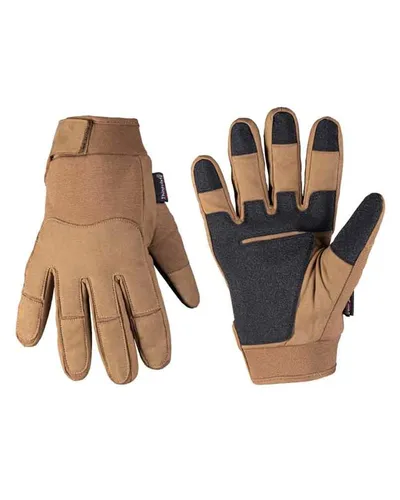 Army Gloves Winter Dark Coyote - Handgefertigte Outdoor-Handschuhe für Militär und Abenteuer - BGS & GSG 9, robuster Schutz und Wärme für kalte Bedingungen, ideal für Outdoor-Aktivitäten und militärische Einsätze.