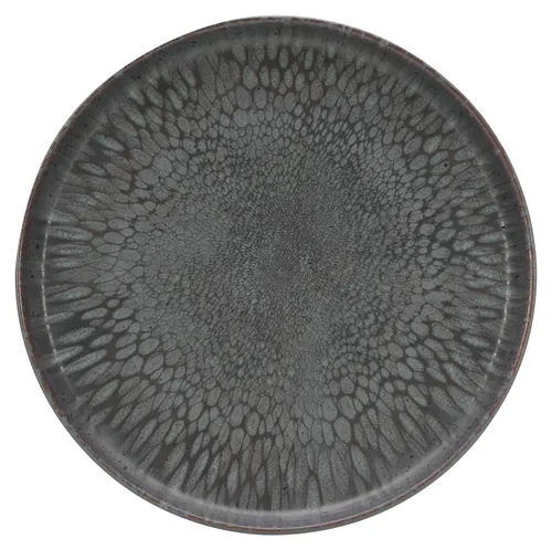 Pizzateller VOLCANO DARK DH 28x3 cm schwarz in schwarz von Sonstige