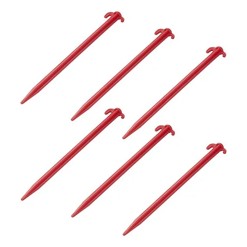 Zelthering 30cm Kunststoff 6 Stück im Polybeutel