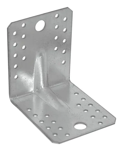 Schwerlast-Winkelverbinder mit Sicke 70 x 70 x 55 x 2,5 mm - (VPE: 20 Stück)