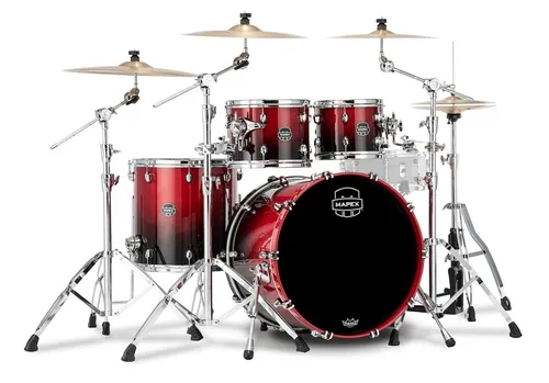 MAPEX SR529XRQ Saturn V Hybrid Shellset scarlet