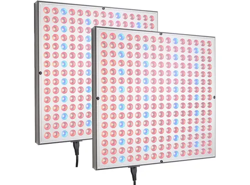 2er Set Pflanzen-Wachstumslampe mit 225 LEDs – Effektive Beleuchtung für gesundes Pflanzenwachstum