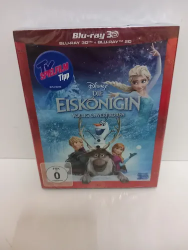 Die Eiskönigin völlig unverfroren Disney Blu-ray 3D O-Card/Papphülle Neu/OVP*