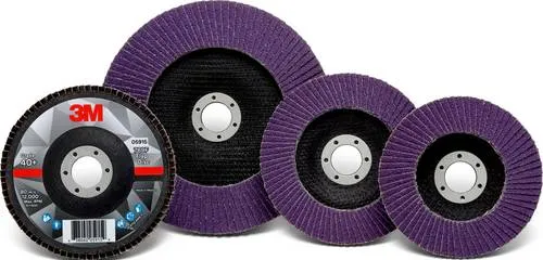 3M 51999 Fächerschleifscheibe 125 mm - 10 Stück - Schleif- & Trennscheiben, langlebige Leistung und Vielseitigkeit für präzises Schleifen und Bearbeiten von Materialien.