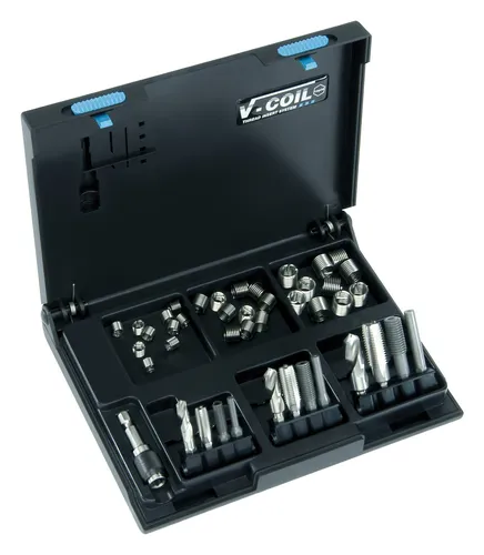 V-Coil Gewinde-Reparatur-Set rapid M6 - M10 - 4385 - Effektives Gewinde-Reparatur-Set für M6 bis M10, ideal für die schnelle und einfache Wiederherstellung beschädigter Gewinde in Metall.