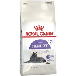 ROYAL CANIN Sterilised +7 400g - Spezielles Futter für ältere, kastrierte Katzen mit L-Carnitin für gesunde Gewichtskontrolle, jetzt mit 5% Rabatt!