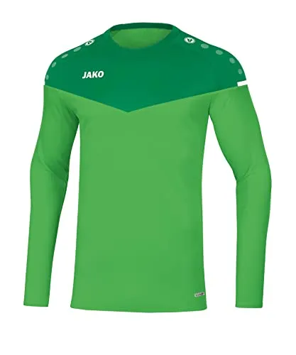 JAKO Herren Sweatshirt Champ 2.0, Soft Green/Sportgrün, L