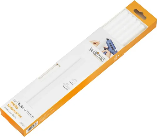 1x10 Steinel Klebesticks 11mm weiß 250G