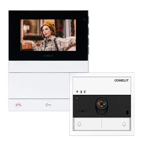 Comelit Group KVU2202 Video Türsprech-Set von Comelit Group Paketlösung Türsprech-Set