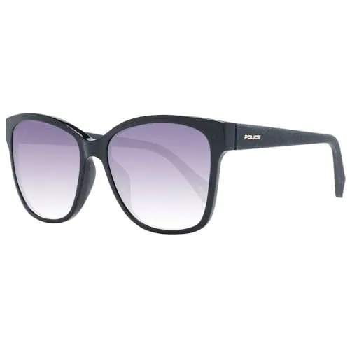 Police Unisex SPLG44 Sonnenbrille, 0700, 56 - Sportbrillen mit UV-Schutz, inklusive schützendem Etui für optimale Sicherheit und Stil im Freien.